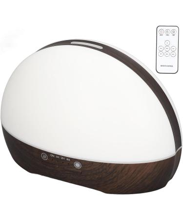 Oil Diffuser Aromatherapy Humidifier Automatic Power Off High Sensitivity for Home (Dark Wood Grain) - Buy Online on GoSupps.com