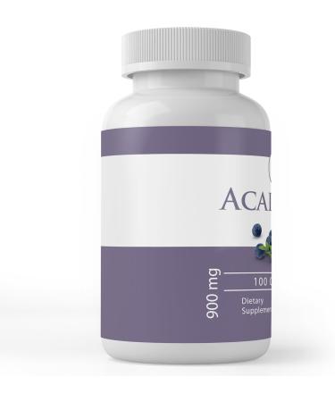 PURE ORIGINAL INGREDIENTS Acai Berry (100 Capsules) No Magnesium Or Rice Fillers Always Pure Lab Verified 100 Count (Pack of 1) - Buy Online on GoSupps.com