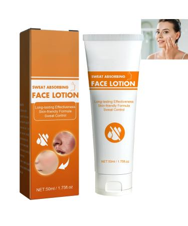 Sweat Absorbing Face Lotion Sweat Absorbing Face Lotion Antiperspirant And Oil Control Lotion Anti Sweat Oil Face Lotion Anti Sweat for Face Stay-Dry Anti Sweat Oil Control Lotion For Face 50ML