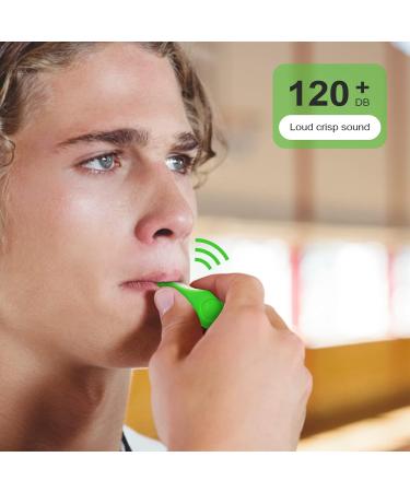 Thinp 6-Pack Triller Pipes for Kids - Colorful Plastic Whistles with Stretchable Lanyard for School Sports & Referees - Buy Online on GoSupps.com