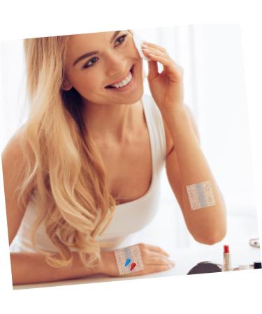 100 pi ces Palettes de Maquillage Adh sives Transparentes pour M lange Cosm tique Protection Mains Usage Professionnel et Personnel - Buy Online on GoSupps.com
