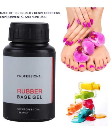 30ml Rubber Base Gel Nail Polish | Long-lasting UV Gel Top Coat for DIY Manicure - Buy Online on GoSupps.com
