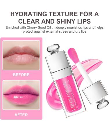 AOOWU Tinted Plumping Lip Oil - Long Lasting Moisturizing Gloss for Women - Buy Online on GoSupps.com