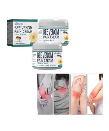 Beeengift pain cream bee serenbite against pain bee engine pain and bone healing cream New Zealand advanced bee gel for joint (2 pieces)
