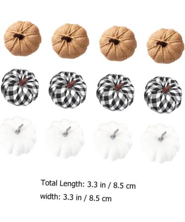 HOMSFOU 48 Pcs Thanksgiving Pumpkin Foam Pumpkin Toy Christmas Pumpkin Artificial Pumpkin Fall Pumpkin Decor Mini Foam Pumpkins Autumn Decor Fake Decoration Fake Pumpkin Environmental Foam - Buy Online on GoSupps.com