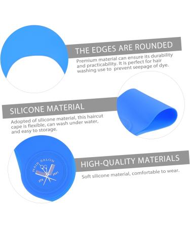 MAGICLULU Hair Cutting Mat Silicone Cutting Collar Hair Cutting Collar Hair Cutting Pad Hair Color Neck Shield Silicone Haircut Collar Silicone Neck Shield Hair Dye Neck Shield 36X22X1CM - Buy Online on GoSupps.com