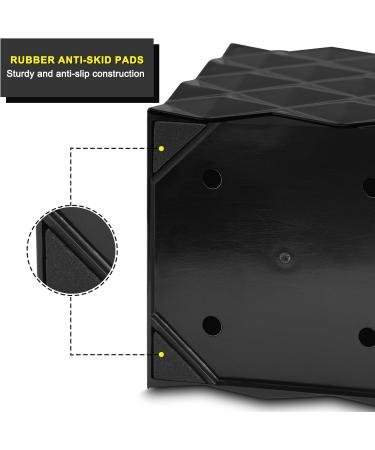 NICEMOVIC Barber Scissors Holder Box Barber Accessories Barber Supplies Professional Salon Hairdressing Scissors Rack Holder Storage Organizer for Hairstyling Combs Clips Brushes (Black) - Buy Online on GoSupps.com