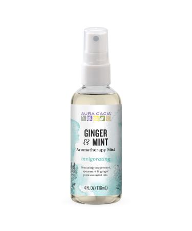 Aura Cacia - Aromatherapy Mist Ginger Mint - 4 fl oz