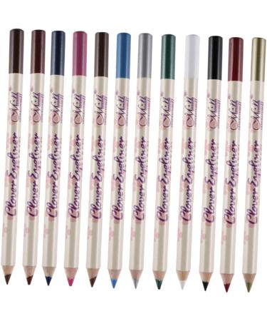 Ipetboom 24 Pcs Eyeliner Pencil Eyeliner Waterproof Grey Eyeshadow Pencil Eyeshadow Eye Shadow Makeup Mousse 1 count (Pack of 1) As Shownx2pcs - Buy Online on GoSupps.com