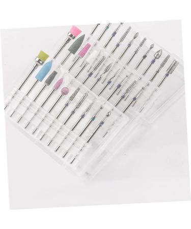 FRCOLOR Professional Pedicure Tools 3 Sets Nail Polisher Manicure Alloy Tungsten Steel Tungsten Steel Nail Nail Drill Bits - Buy Online on GoSupps.com