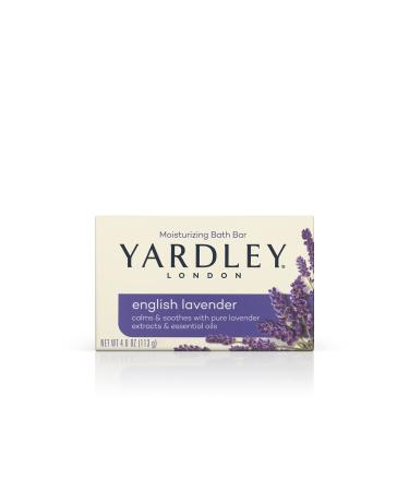 YARDLEY English Lavender Boxed Soap 120 g Eucalyptus Lavender 120 g (Pack of 1)