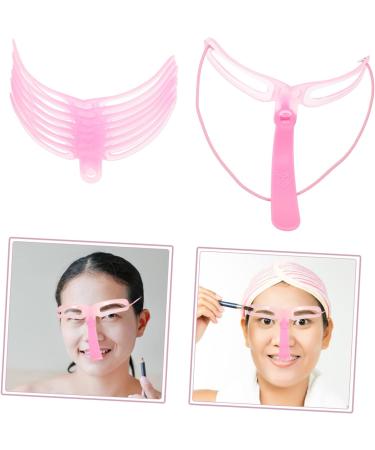 DOITOOL 9 Sets Eyebrow Aid Wear-resistant Brow Stencil Professional Eyebrow Stencil Four Generations Major - Buy Online on GoSupps.com