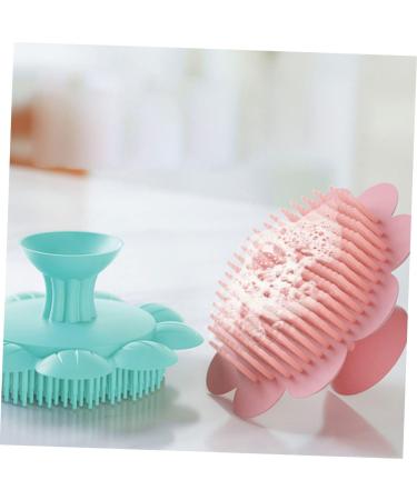 FOMIYES Kids Silicone Shampoo Brush | Scalp Massager and Head Scrubber Brushes for Dry Hair | Shower and Bath Silicone Cleaning Tools - Buy Online on GoSupps.com