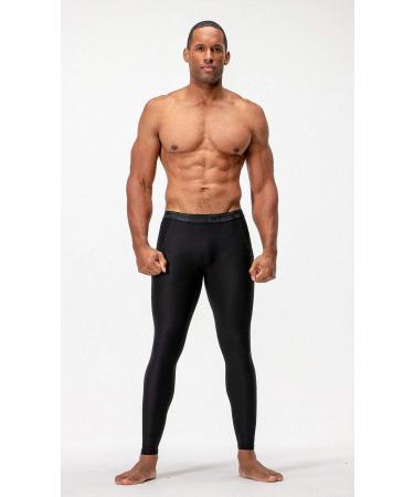 DEVOPS 2 or 3 Pack Men's Compression Pants Athletic Leggings with