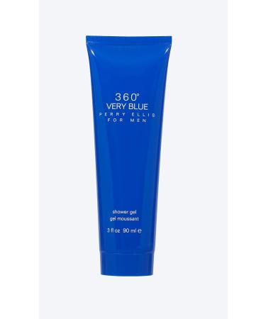 Perry Ellis 360 Very Blue for Men - 3 Pc Gift Set 3.4oz EDT Spray 0.25oz EDT Spray 3oz Shower Gel 6.65 Fl Oz (Pack of 1) - Buy Online on GoSupps.com