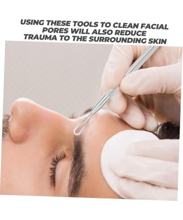 FOMIYES 1 Set Blackhead Removal Tool Pimple Extraction Tool Remover Professional Squeeze Pimples - Buy Online on GoSupps.com
