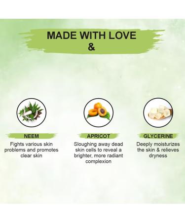 BEMT Neem Face Scrub for Gentle Exfoliation Herbal Facial Cleanser with Natural Neem Extract Removes Impurities & Excess Oil Refreshing Skin Care 50ml - Buy Online on GoSupps.com