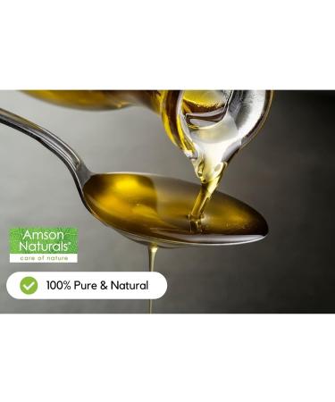 Sweet Almond Oil 32 oz / 946ml (Large Bottle) by Amson Naturals -Pure & Natural for Skin Hair Face Body Massage Cold Pressed carrier oil for essential oils. Huile d'amande douce. - Buy Online on GoSupps.com