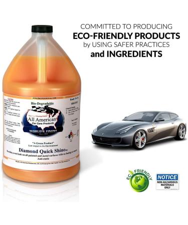 All American Car Care Products Quick Diamond Shine (1 Gallon) 128 Fl Oz (Pack of 1) - Buy Online on GoSupps.com