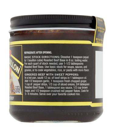 Better Than Bouillon Roasted Beef Base 8 oz - Premium Flavor Enhancer for Savory Dishes - Buy Online on GoSupps.com