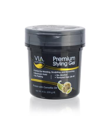 Via Natural Premium GEL 8oz - Protein Protein 1 Ounce (Pack of 1)