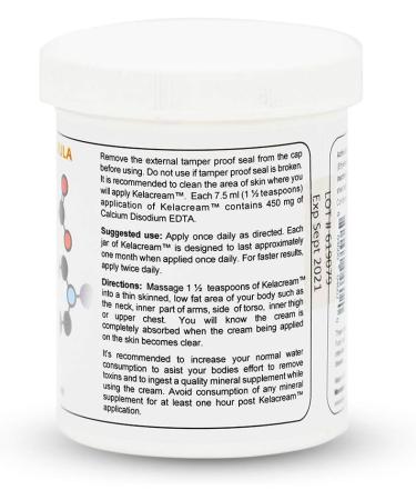 EDTA Heavy Metal Detox Cream | Effective Detoxification for Healthier Skin | International Shipping Available - Buy Online on GoSupps.com
