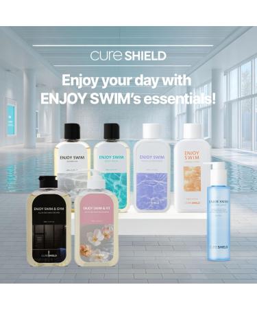 CURESHIELD Enjoy Swim Body Ampoule Lotion Free Fragrance Non-Greasy Hydrating Ampoule Moisturizer for Dry Skin Paraben Free Hypoallergenic Ceramide NP Whole Family Use 6.78 Ounce 200ml - Buy Online on GoSupps.com