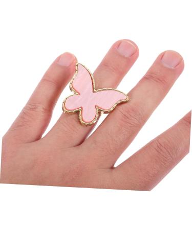4pcs Japanese Imitation Shell Ring Tool - Nail Art Mixing Trays & Color Plates for Manicure - Zinc Alloy Heart Palette - Buy Online on GoSupps.com