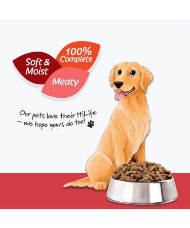 HiLife FEED ME! - Complete Dry Dog Food - Tasty Beef Cheese Vegetables - Soft Moist & Meaty 6kg Single Beef Cheese and Fresh Vegetables 6 kg (Pack of 1) - Buy Online on GoSupps.com