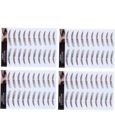 FOMIYES 12 Pcs Eyebrow Stickers Decal Stickers Tool Stickers 6d Hair Eyebrows Eyebrow Tool 3d Mold Transport - Buy Online on GoSupps.com