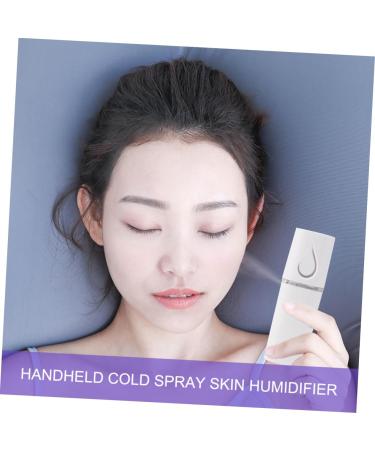 Ipetboom 2 Pcs Portable Humidifiers Rechargeable Facial Sprayer Mist Sprayer Spray Meter Steamboat Face 10.5*3cmx2pcs Whitex2pcs - Buy Online on GoSupps.com
