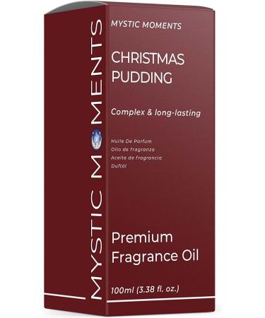 Mystic Moments Christmas Pudding Fragrance Oil - 100ml | For Soaps, Candles, Bath Bombs & More - Buy Online on GoSupps.com