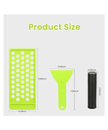 RONRONS Lipstick Filling Tray Kit - 1 Lip Balm Tray, Spatula, 50 Empty Tubes - DIY Lipstick Gifts for Women & Girls - Black - Buy Online on GoSupps.com