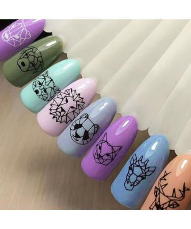 Nail Art Graffiti Pen Nail Art Graffiti Pen Manicure DIY Drawing Painting Liner Brush Nail Art Beauty Tool Black - Buy Online on GoSupps.com