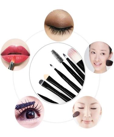 Demarkt 20-Piece Makeup Brush Set | professional Black Makeup Brushes for Eyeshadow & Face | Perfect Cosmetic Brush Set with Etui - Buy Online on GoSupps.com