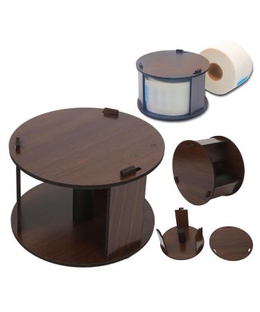 Barber Neck Paper Holder Wooden Neck Paper Dispenser Disposable Paper Holder for Barber Shop