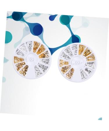 minkissy Rivet Decoration 6 Boxes Manicure Rivet Nail Accessories Nails Accessories Kerchief Headband Nail Rhinestone Diy Fingernail Patch Gold Appliques Embellishments Decor 3d Charm - Buy Online on GoSupps.com