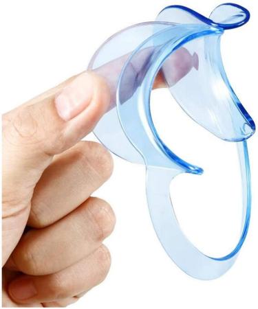 Biluer C-Shape Mouth Opener 30pcs Multi-Size Dental Cheek Holder & Mouth Weller Tools for Dental Care & Party Games | Blue & White - Buy Online on GoSupps.com