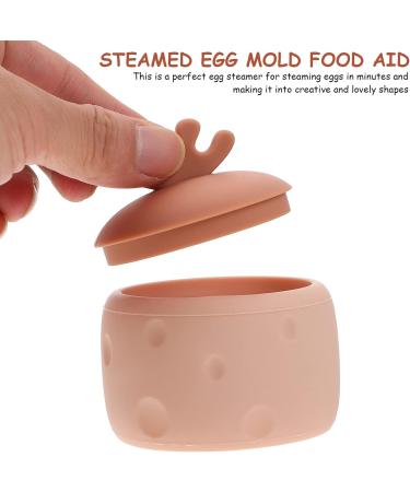 Alipis 1pc Steamed Egg Mold Silicone Molds Poached Egg Steamer Egg Steaming Tool Baby Cake Mold Cartoon - Buy Online on GoSupps.com