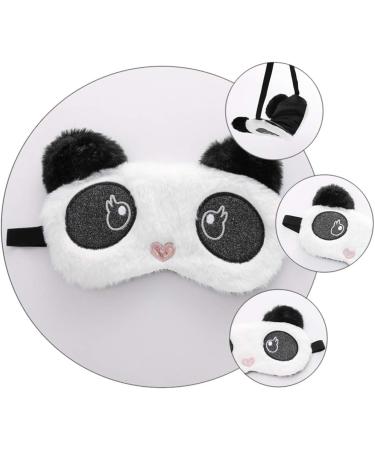 Buy Panda Kids Eye Mask - Comfortable Sleep Mask for Adults & Children | Black Eye Patch & Light Shading | International Shipping - Buy Online on GoSupps.com