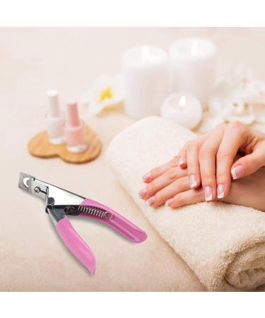 UNbit Nail Clipper Fake Nail Cutter Professional Nail Clippers Straight Edge Acrylic Nail Clipper Tips Manicure Cutter Guillotine Cut False Nails - Buy Online on GoSupps.com