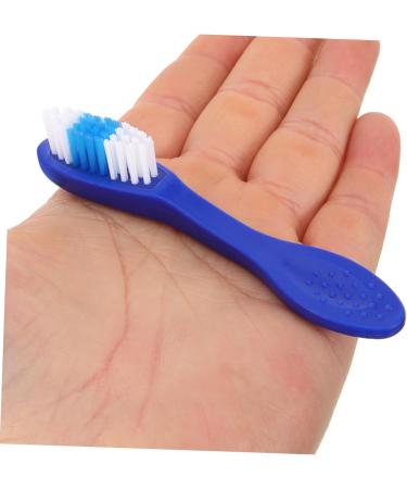 Buy Gatuida 10-Pack Portable Prison Toothbrushes Compact Travel Toothbrush with Thumbsprint Design - Buy Online on GoSupps.com