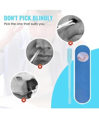 2-in-1 Nasal Hair Cutter | 2024 Double Sided Nose Hair Remover Tool | Portable 360 Rotating Trimmer for Men & Women - Dark Green - Buy Online on GoSupps.com