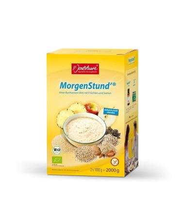 Dr. Jentschura Morgenstund Bouillie de millet et sarrasin bio 2000 g (DE- KO-064)