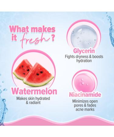 Aqualogica Radiance+ Silky Body Lotion | 24H Deep Moisturization with Watermelon & Niacinamide | Daily Moisturizer - 200ml (6.7 Fl Oz - Buy Online on GoSupps.com