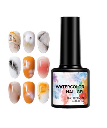 Floral Gel - Floral Angel for Nail Design - Full Application Personal Care Supplies Diffusing Nail Paint Effects - Accessory for Women and Girls