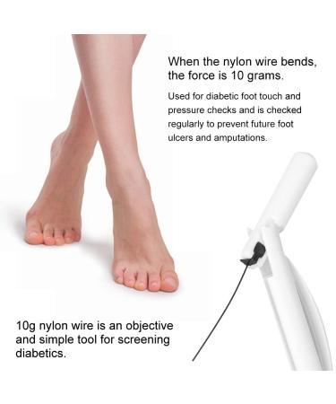Monofilament Diabetes Test Pencil - 10g Foot Filament Tester for Diabetic Neuropathy Screening | Blood Sugar Measuring Device - Buy Online on GoSupps.com