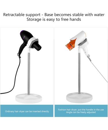 Multipurpose Blow Dryer Stand Holder with Sturdy Designs Portable Accessory for Any Hair Types and Styles Organization Black - Buy Online on GoSupps.com