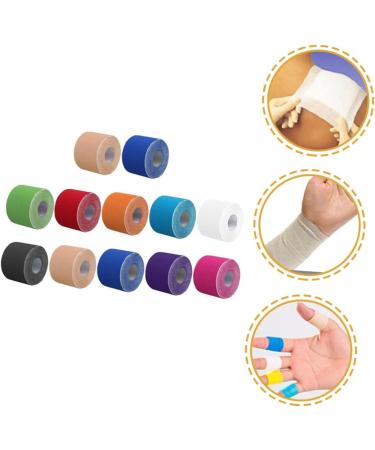Healeved 36 Rolls Sports Tape - Kinesiology Ankle & Hand Tape for Athletes | Non-Woven Fitness & Vet Wrap - Buy Online on GoSupps.com