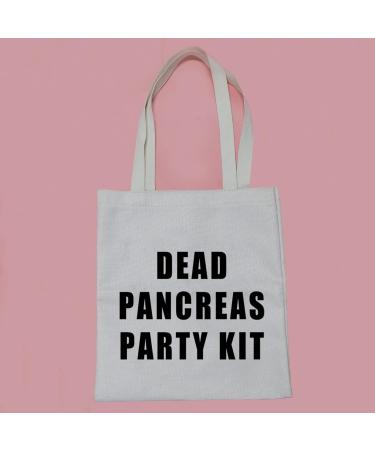 Dead Pancreas Party Kit Tote Bag - Diabetes Diabetic Supply Case - Funny Diabetic Gift - Buy Online on GoSupps.com